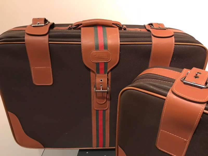 his and hers suitcases